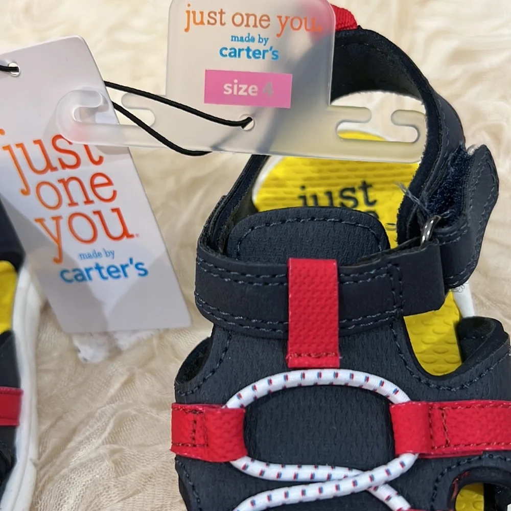 Carter’s Red White & Blue infant 4 sandals